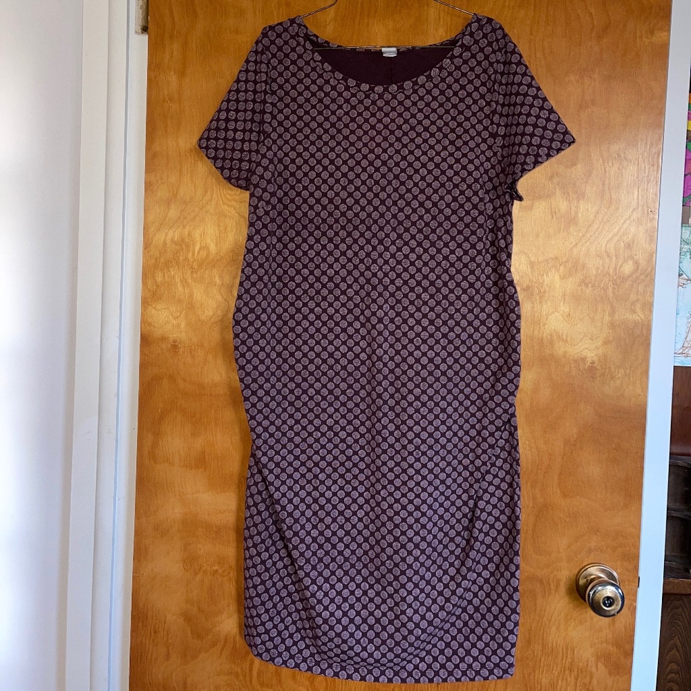 Old Navy Maternity Dress Dots Size M